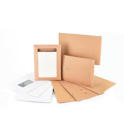 120 g Kraftpapier Taschen-Style Gusset Umschlag für Express-Packing Bequemlichkeit