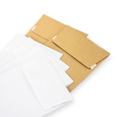 Expressverpackung Kraftpapier V Boden Gusset Nähte Recycling-Maßgeschneiderte Versandumschläge