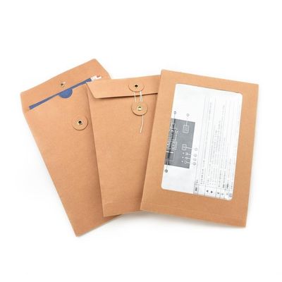 Expressverpackung Kraftpapier V Boden Gusset Nähte Recycling-Maßgeschneiderte Versandumschläge