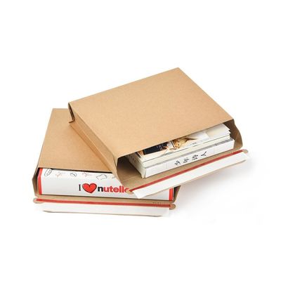 Braune E Flöte Walzplatte 3-Schicht-Mailer für Lieferung Verpackung Postfach