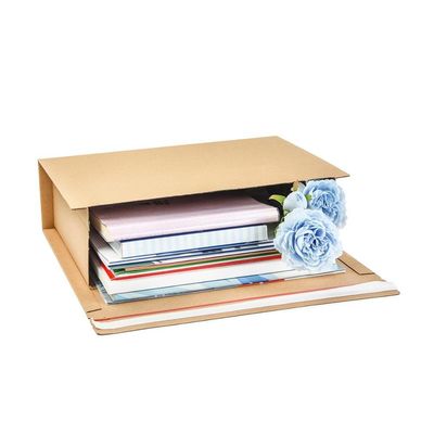 Braune E Flöte Walzplatte 3-Schicht-Mailer für Lieferung Verpackung Postfach