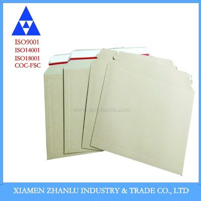 BBoard Briefumschlagbuch Mailer Braun Kraftboard für Weiß ausgekleidet-Chipboard Markt
