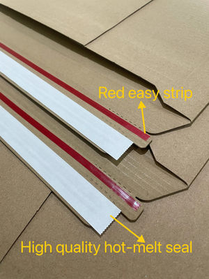 Lieferverpackung Starr, flache, gewölbte Buchpostmaschinen Umschlag für individuelle Logistik
