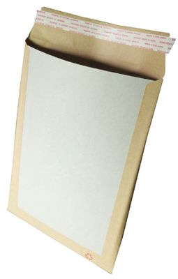 Versand- und Versandpost Express C4 Grau-Blatt-Hintergrundumschläge mit braunem Kraftpapier