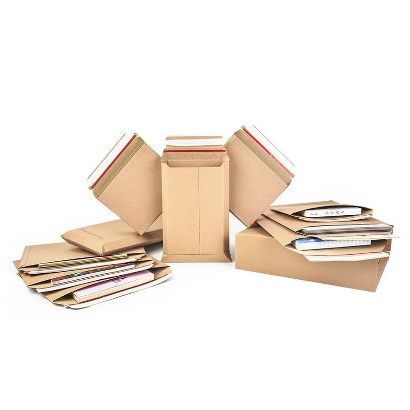 Braune E Flöte Walzplatte 3-Schicht-Mailer für Lieferung Verpackung Postfach